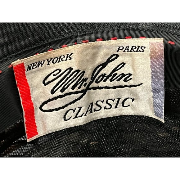 Vintage 1950\'s MR. JOHN NY New York Paris Black & copper queen Elizabeth MCM main image 5